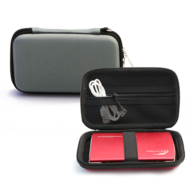 Tech Accessories Case - 外付けハードドライブケースバッグエレクトロニクスアクセサリーオーガナイザーバッグ2.5インチハードドライブ、Estern Digital/Toshiba/Seagate用