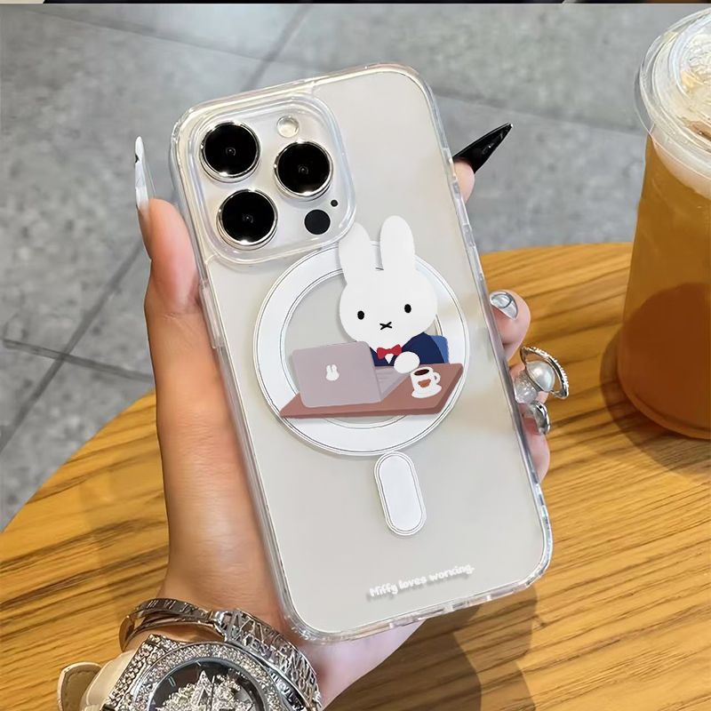 透明マグネットシェル Go To Work Miffy iP - Mobile Tech Accessories のレビューと価格