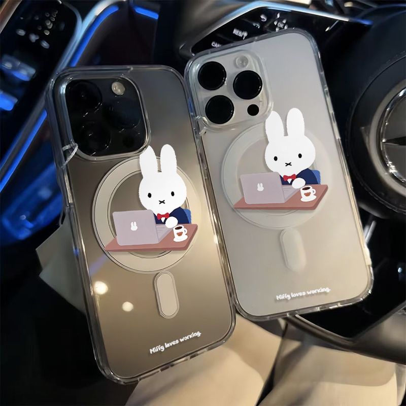 透明マグネットシェル Go To Work Miffy iP - Mobile Tech Accessories のレビューと価格
