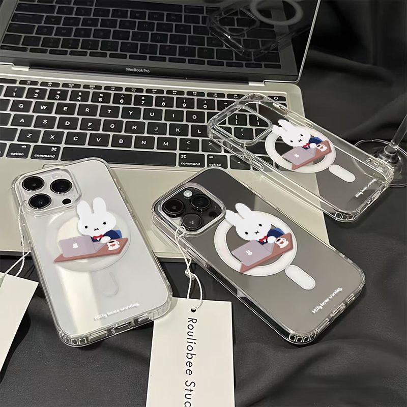 透明マグネットシェル Go To Work Miffy iP - Mobile Tech Accessories のレビューと価格