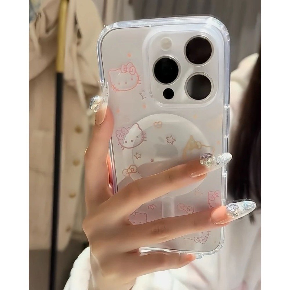 クリエイティブで豪華な漫画風キュートな猫のマグネット式かわい - Mobile Tech Accessories のレビューと価格