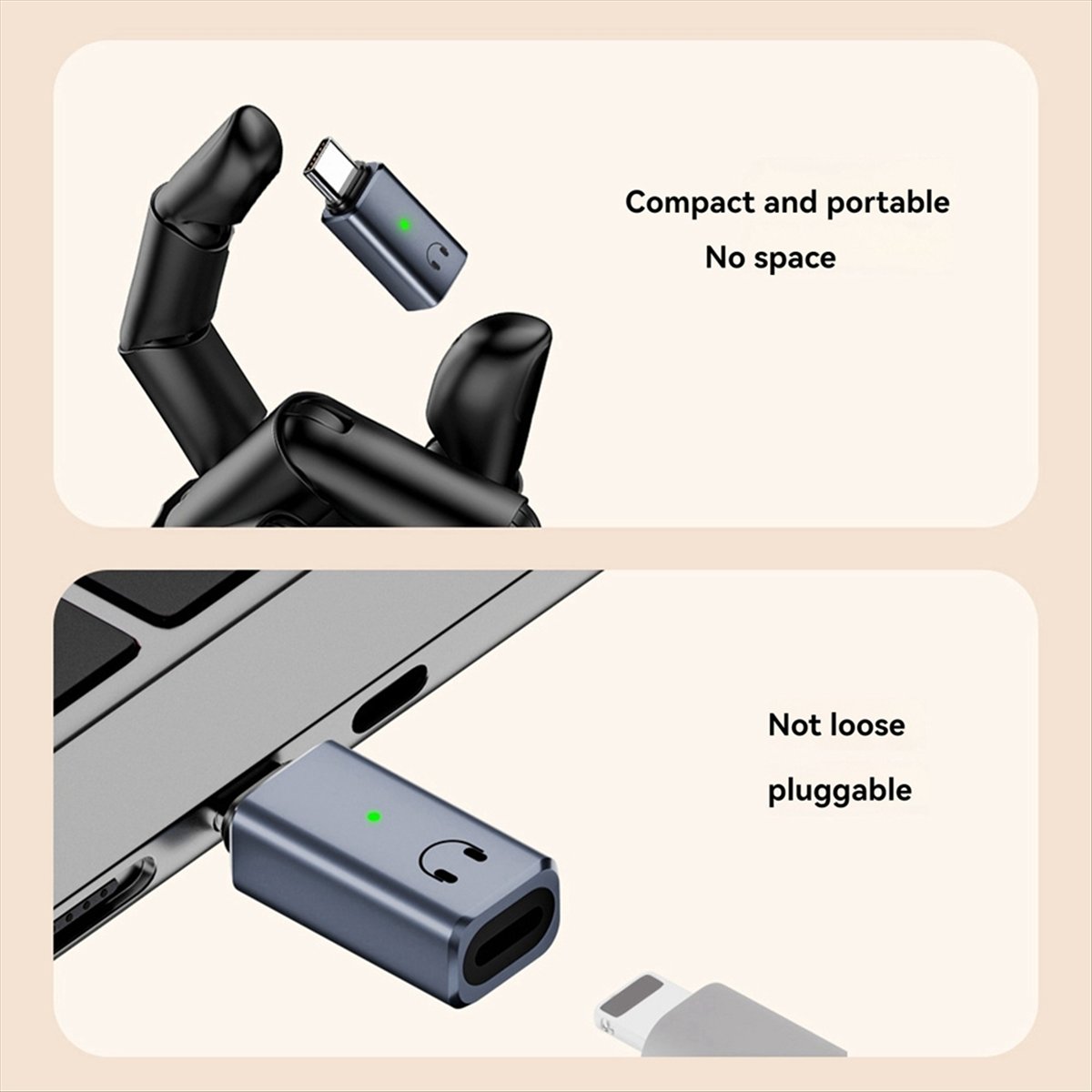 【テックアクセサリー】ヘッドホンケーブル変換アダプター、US - Mobile Tech Accessories のレビューと価格